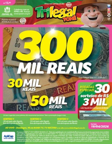 TRILEGAL - 13/04/2026