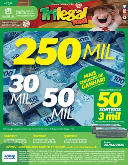 TRILEGAL - 20/04/2026