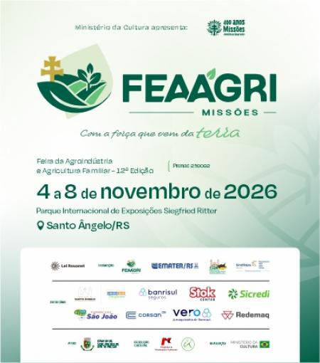 FEAAGRI 08/09/2026