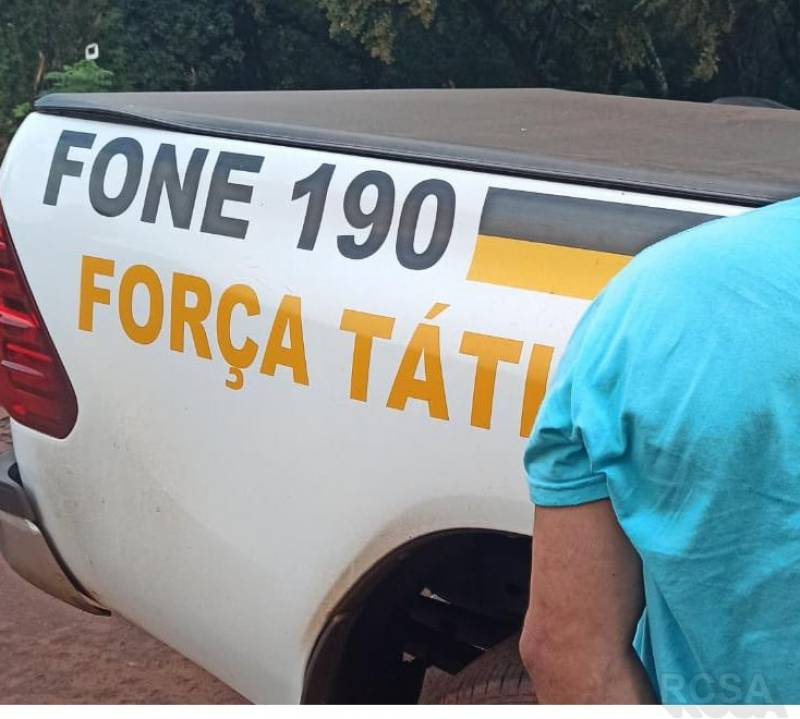 Preso foragido é recapturado pela Guarnição da Força Tática da Brigada Militar de Santo Ângelo