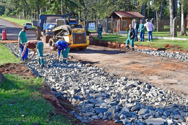 Obra vai garantir durabilidade da pavimentação