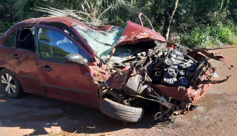 Santo-angelense sofre acidente na BR 392, em Guarani das Missões