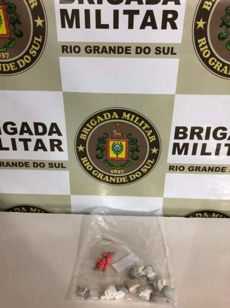 Brigada Militar realiza prisão por tráfico de drogas em Santo Antônio das Missões, e recupera veículo furtado