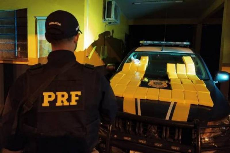 Homem é preso com 38 quilos de cocaína em Vacaria