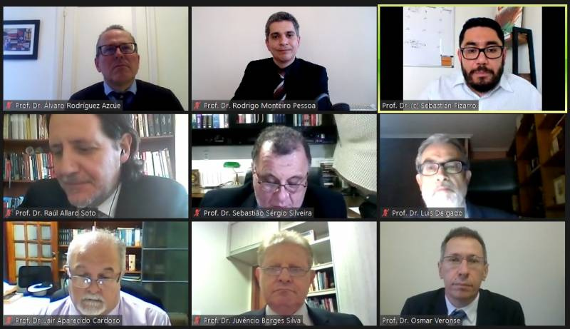 O professor Veronese, representando a URI Santo Ângelo, palestrou sobre “Seguridade Social no Brasil