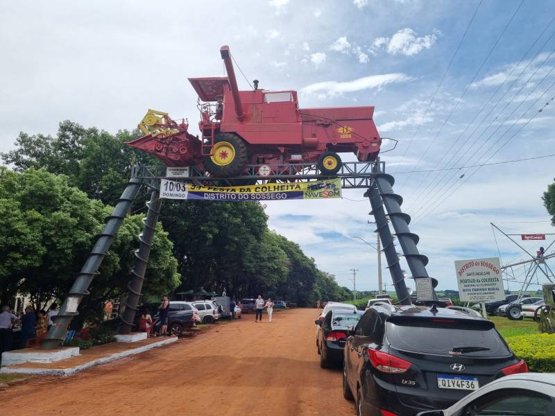 Festa da colheita leva milhares de pessoas ao distrito do Sossego, em Santo Ângelo