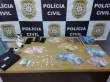 Polícia Civil prende mulher e o genro dela por tráfico de drogas, em Três de Maio