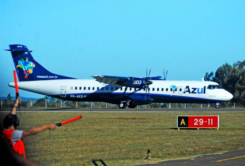Azul confirma voos extras entre Santo Ângelo e Campinas (SP)