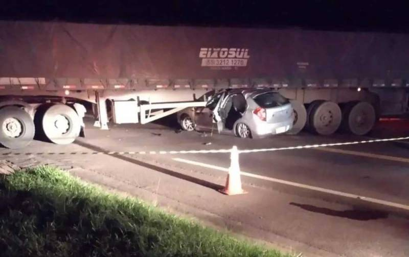 Idoso de 72 anos morre em colisão com carreta na RSC-287 no Vale do Taquari