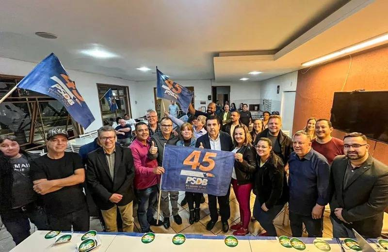 PSDB confirma apoio ao PDT com Volnei e Cavalheiro em Santo Ângelo
