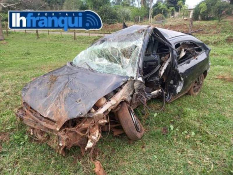 Acidente na Linha São João Centro, em Cerro Largo