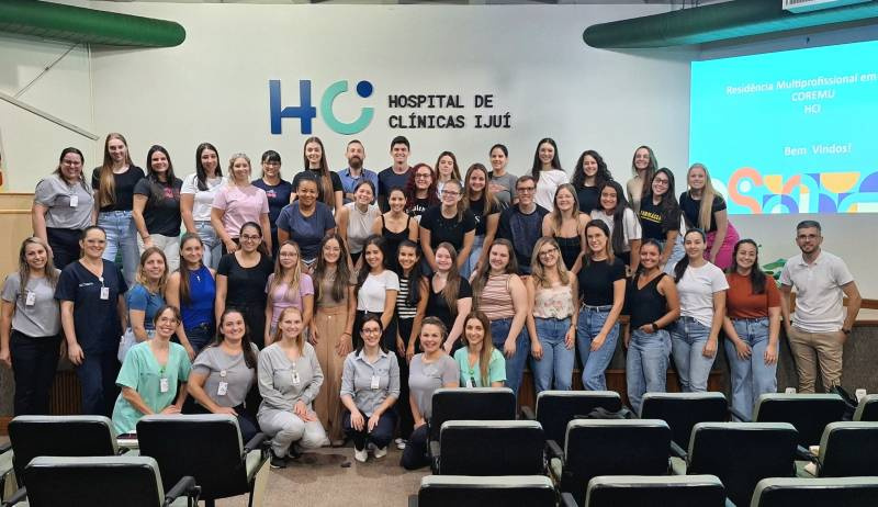 HCI recebe a primeira turma do Programa de Residência Multidisciplinar em Saúde