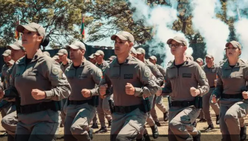 Brigada Militar abre concurso público com 1.200 vagas para soldado no Rio Grande do Sul