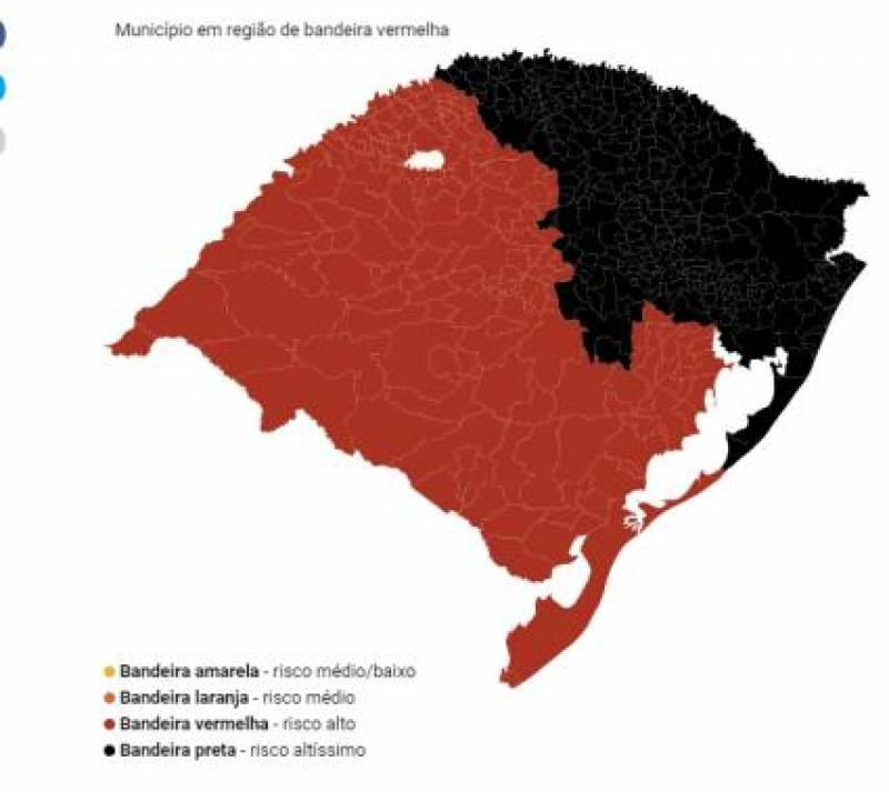 O que pode e o que não pode funcionar no RS das 20h às 5h