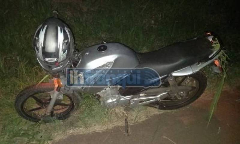 Motociclista se acidenta na BR 392