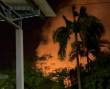 Incêndio atinge galpão em Inhacorá na noite de quarta-feira