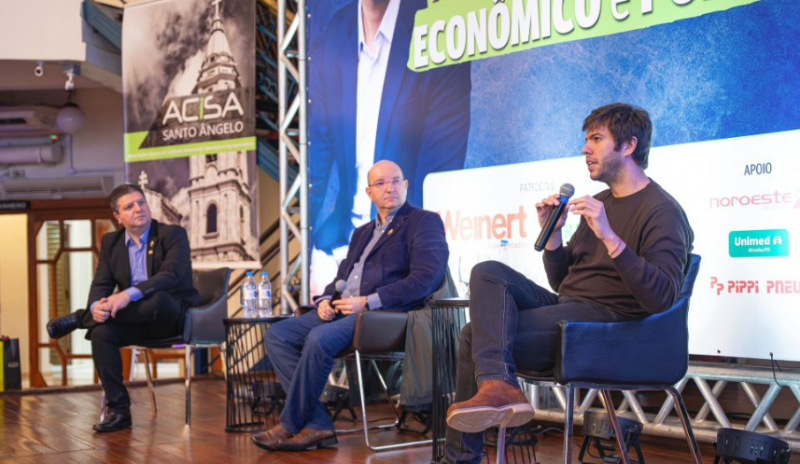 Esperança e protagonismo: Caio Coppolla movimenta Santo Ângelo e a região com visão otimista do Brasil