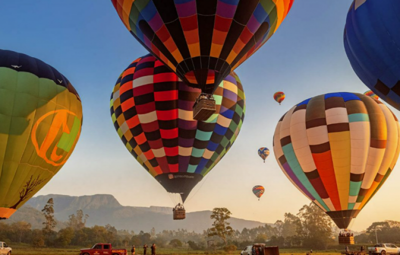 Voos de balão são retomados após acidente que matou oito pessoas na divisa de SC e RS