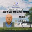 Familiares participam o falecimento do Senhor OSÉ ELMAR DOS SANTOS CORRÊA, o ELMAR