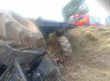 Agricultor morre após sair da pista e capotar trator no Vale do Itajaí