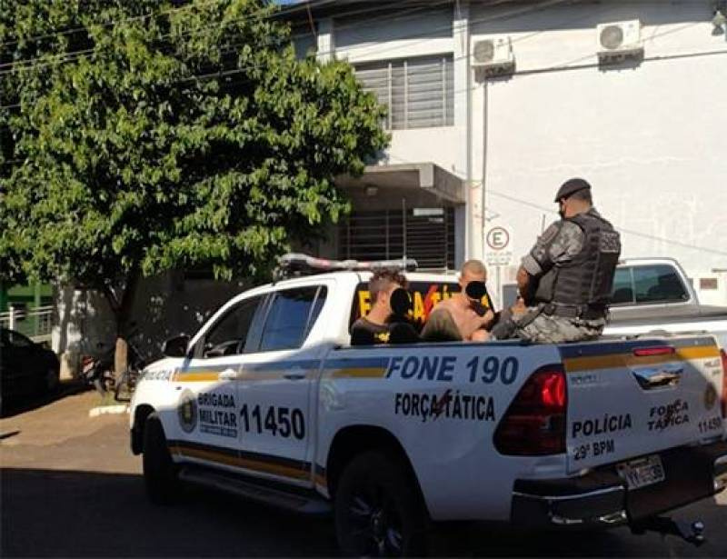 Criminosos disparam em residência, trocam tiros com a BM e acabam presos em Ijuí