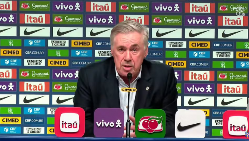 Convocados da Seleção: veja a lista de Carlo Ancelotti para enfrentar Senegal e Tunísia