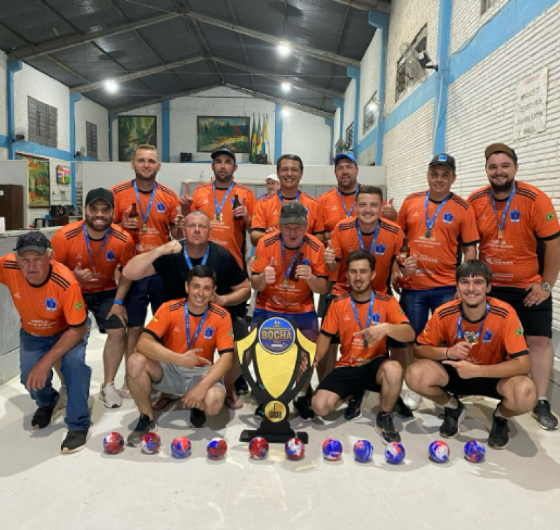 Buriti é bicampeã municipal de bocha em cancha de calcário em Santo Ângelo