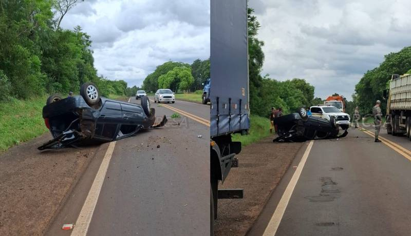 Acidente na BR-285 deixa um morto em Santo Antônio das Missões