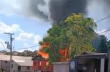 Incêndio atinge residência no bairro Glória, em Santa Rosa