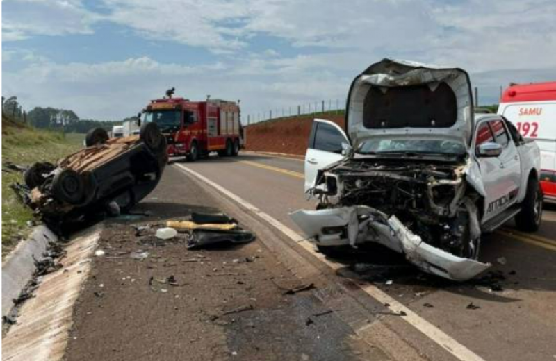 Acidente na BR 285 deixa condutor gravemente ferido