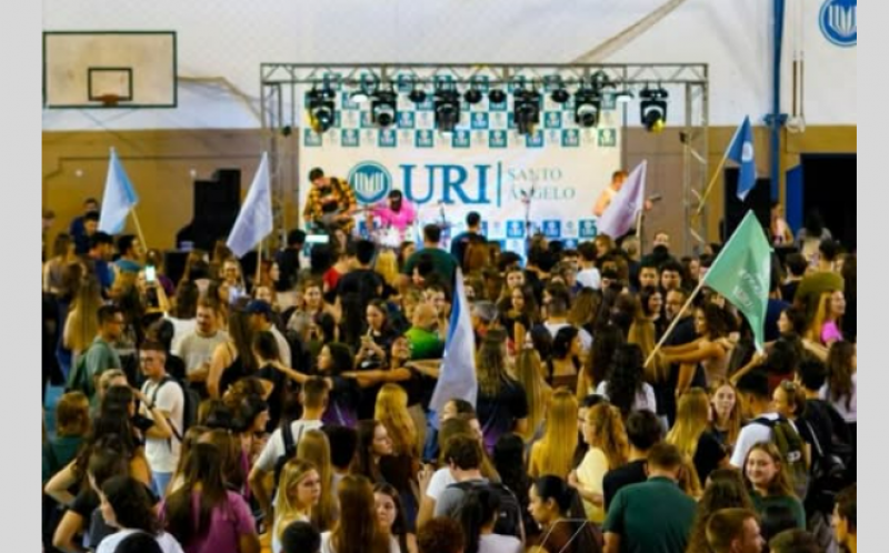 URI Santo Ângelo dá largada ao ano letivo de 2026 com festa de integração e atividades em movimento