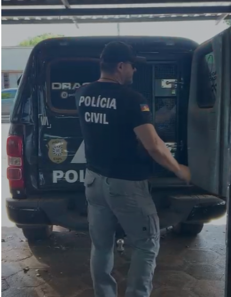Polícia Civil e Brigada Militar prendem condenado por tráfico de drogas em São Paulo das Missões