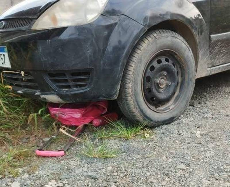 Menina de 11 anos é atropelada acidentalmente pela mãe em Major Vieira