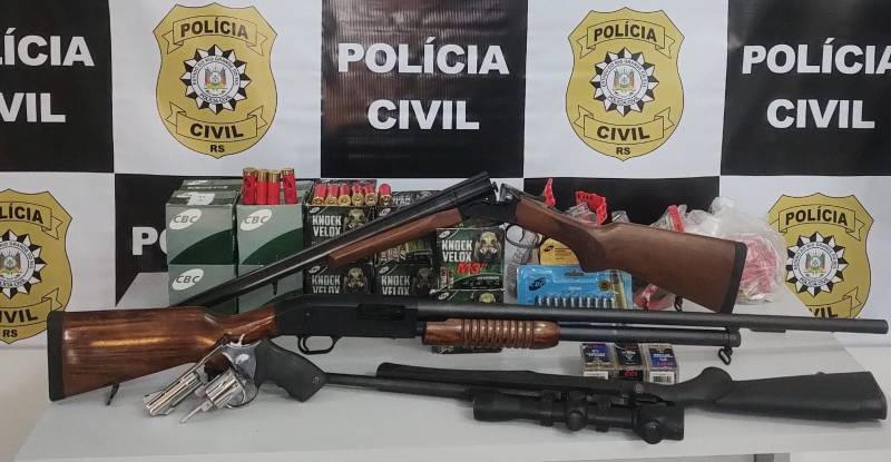 Policia Civil cumpre mandados de busca para reprimir crime de violência doméstica e familiar contra mulher