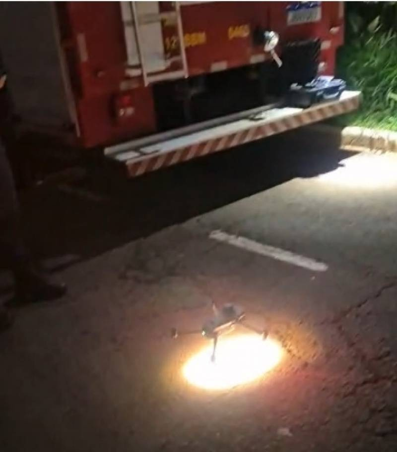 Mulher desaparecida em Ijui é localizada com uso de drone pelo Corpo de Bombeiros