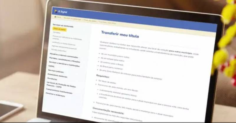 Eleitores podem transferir o título pela internet ou nos cartórios eleitorais até 6 de maio