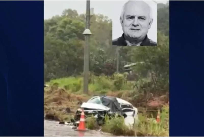 Padre de 75 anos morre em acidente de trânsito na RSC-287 no Vale do Rio Pardo