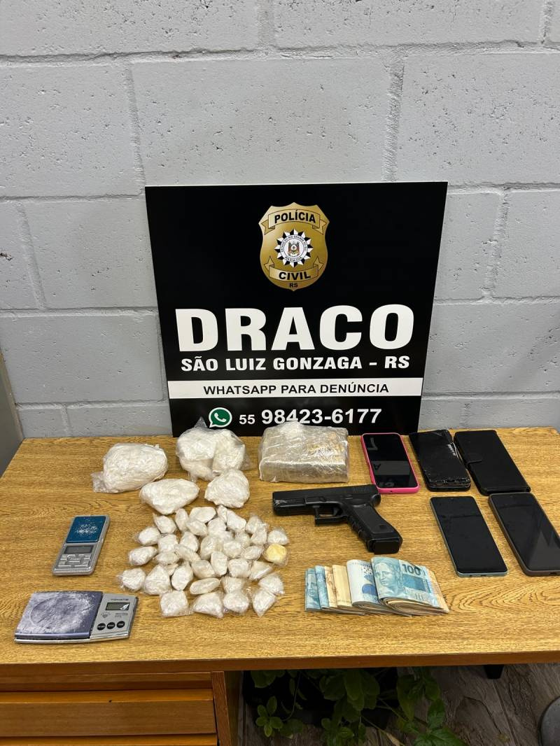 Operação dinastia prende quatro pessoas em São Luiz Gonzaga