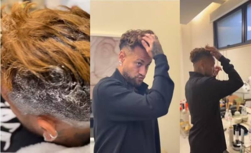 Neymar muda visual para a Copa do Mundo