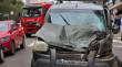 Motorista sofre mal súbito e provoca acidente com caminhão no Centro de Passo Fundo