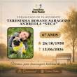 Familiares participam o falecimento da Senhora TERESINHA ROSANE SARAGOZO ANDREOLA