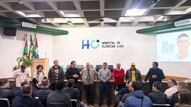 Paulo Pimenta visita o HCI e anuncia R$ 3 milhões para as obras do Hospital da Criança