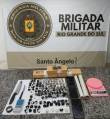 Brigada Militar realiza prisão por tráfico de drogas em Santo Ângelo