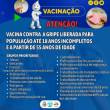 Vacina contra a gripe está liberada para a população de até 18 anos e a partir dos 55 anos em Entre-Ijuis