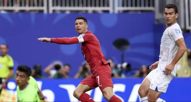 Com dois gols e recorde de CR7, Portugal vence o Uzbequistão por 5 a 0
