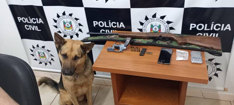 Operação Juízo Final prende homem e apreende armas e drogas em São Paulo das Missões