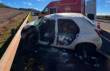 Homem morre após colisão frontal entre carro e caminhão na BR-470, em Lagoa Vermelha