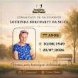Familiares participam o falecimento de LOURINDA BORCHARTT DA SILVA