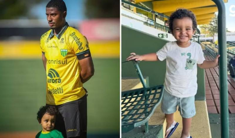Filho de jogador do Ypiranga morre em acidente aos 2 anos