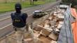 PRF apreende mais de 3,5 toneladas de maconha escondidas em carga de trigo na BR-277